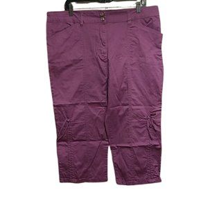 eshe Vintage Capri Pants Size 20w (300)